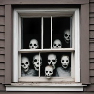 Creepy Window Clings