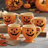 Pumpkin Shaped Cups